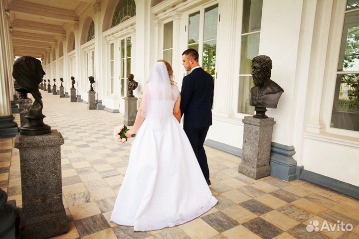 Свадебное платье 52 размер