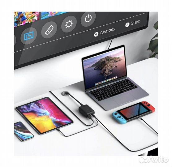 USB-концентратор Hyper Drive hdns60 Black