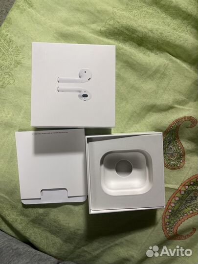 Беспроводные наушники apple airpods 2