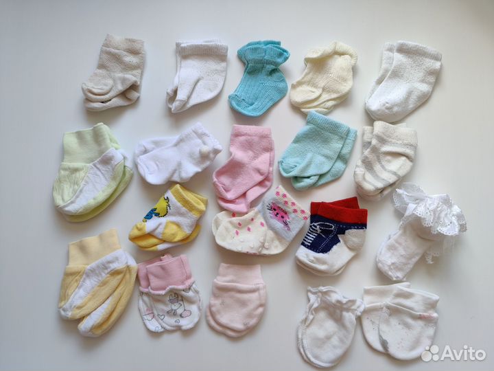 Носочки для новорожденного