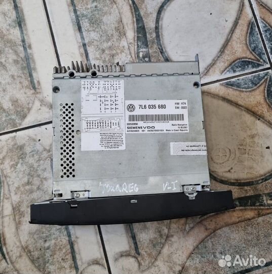 Магнитола Volkswagen Touareg GP