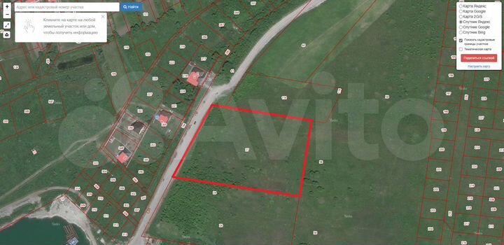 Участок 1,75 га (ИЖС)