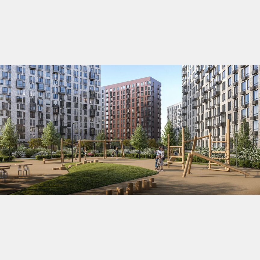 2-к. квартира, 57,7 м², 1/7 эт.