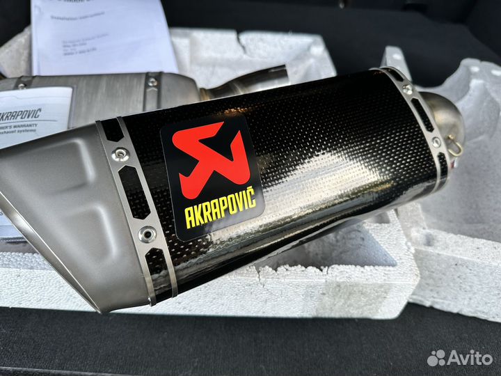 Глушитель akrapovic bmw, выхлоп бмв Акрапович