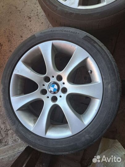 Диски bmw r18 на е60 разноширокие
