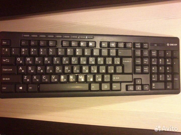 Клавиатура Dexp KM-1001BU (bluetooth,беспроводная)