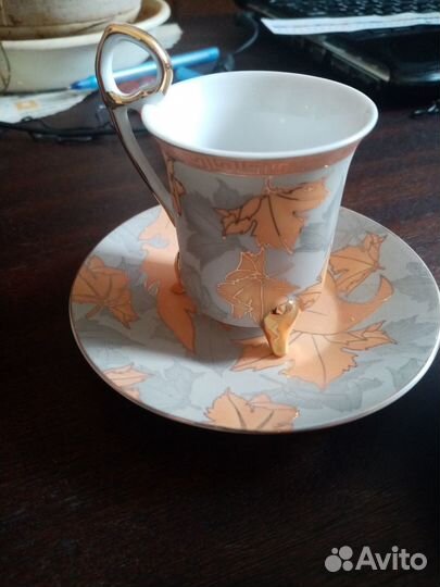 Чашки с блюдцами (набор)