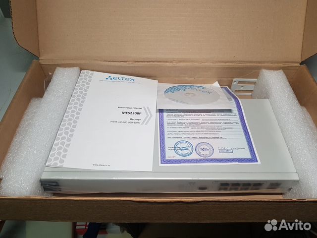 Коммутатор Eltex Mes2308P AC купить в Москве | Электроника | Авито