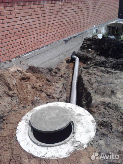 Ручная копка/колодец под ключ/шамбо/септик