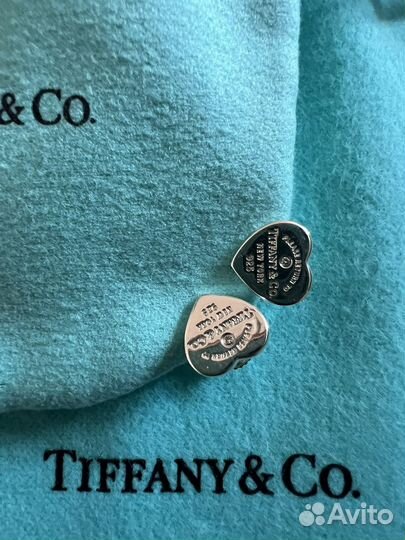 Сережки Tiffany & Co, новые, оригинал