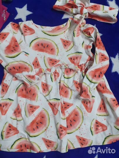 Одежда на девочку 74-80 пакетом