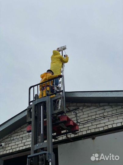 Установка видеонаблюдения