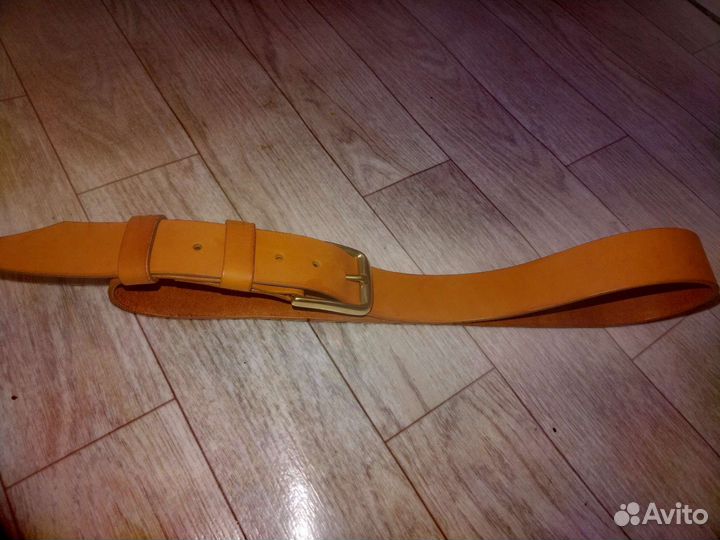 Мужской кожаный ремень