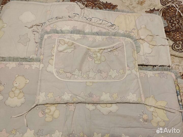 Бортики в детскую кроватку