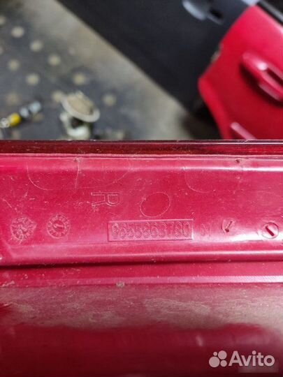 Фонарь правый Citroen C4