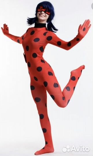 Костюм Леди баг с париком