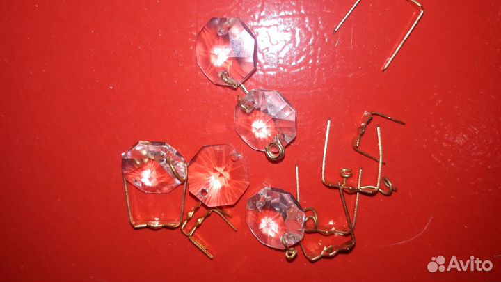 Хрусталики из чешского хрусталя