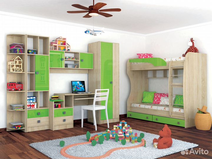 Стол письменный Колибри лдсп тэкс дуб сонома/акрил