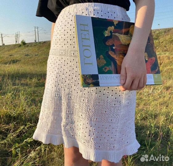 Юбка вязаная S/M