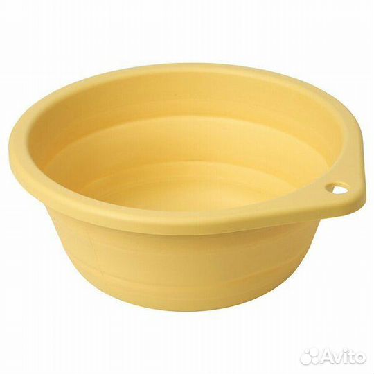 Таз IKEA pepprig желтый