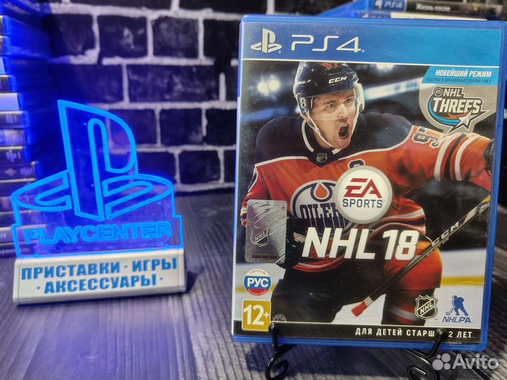 NHL18 PS4 диск