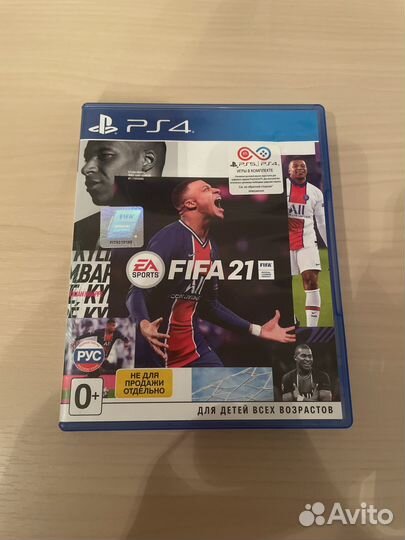 Диск fifa 21 на ps4