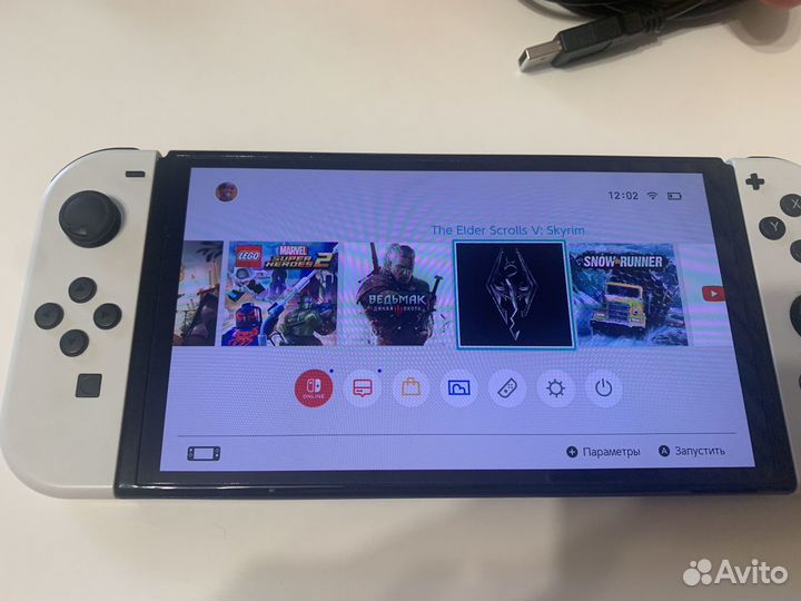 Nintendo switch oled с играми