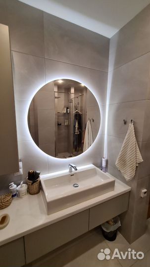 Зеркало с подсветкой разных форм