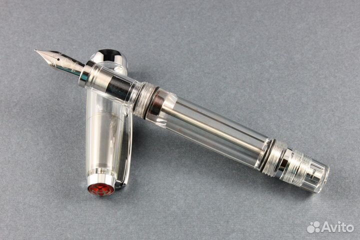 Перьевая ручка twsbi Vac Mini, прозрачный, перо F