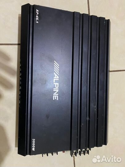 Усилитель alpine