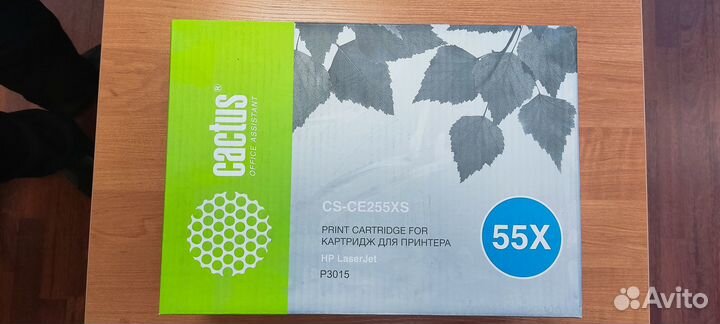 Картриджи для принтера hp 55x и Samsung 205L