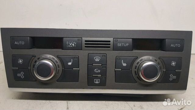 Блок климат контроля А6 2005-2008. 4F0820043S