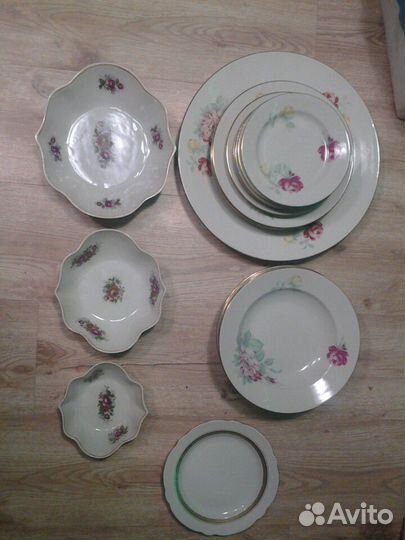 Тарелки, салатник, СССР