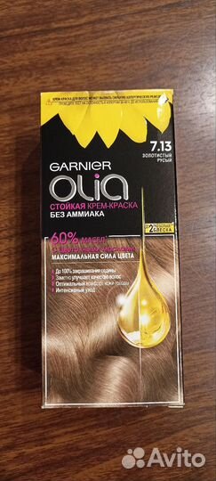 Краска для волос garnier olia 7.13