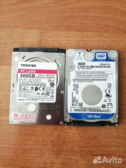 Жесткий диск для ноутбука 500 гб