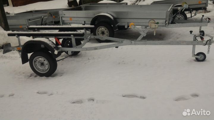 Прицеп оцинк. Дельфин 3.9м рессорный Трейлер