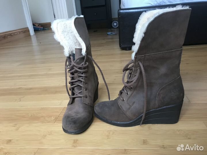 Ботинки UGG zea, зимние 37 р,угги на платформе