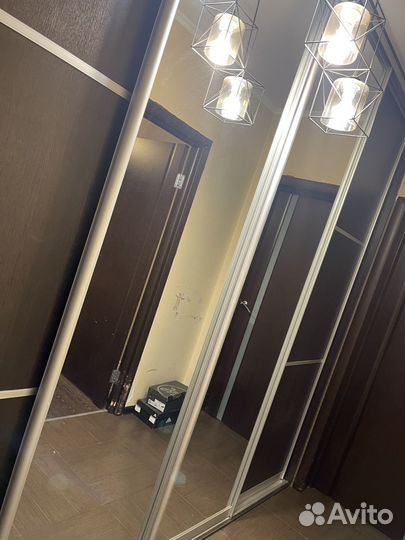 Шкаф купе с зеркалом в прихожую бу