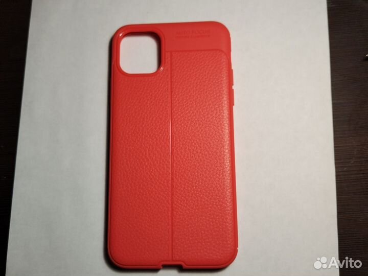 Чехол на iPhone 11 pro max кожаный