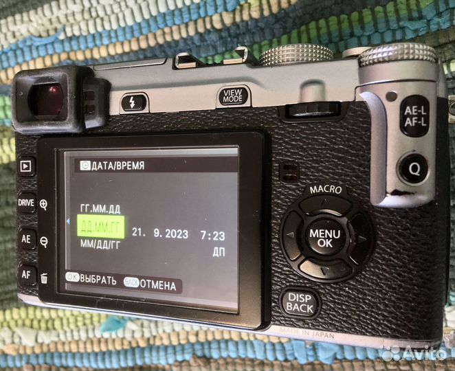 Fujifilm X-E1 серебро
