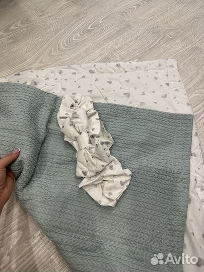 Одеяло на выписку весна