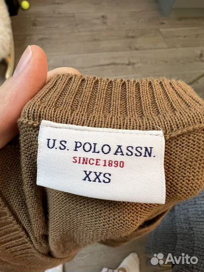 Us polo джемпер женский