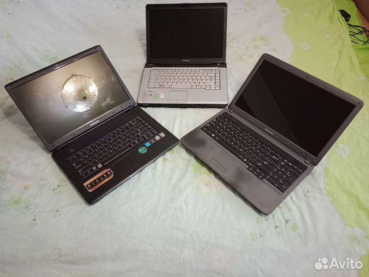 Ноутбуки samsung и toshiba