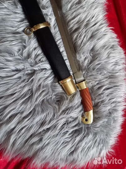 Шашка для рубки и фланкировки резная