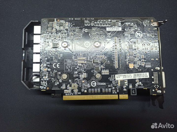 Видеокарта rx 550 2gb
