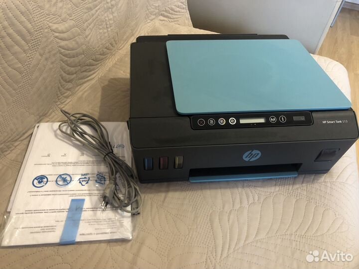 Принтер струйный, мфу HP Smart Tank 513