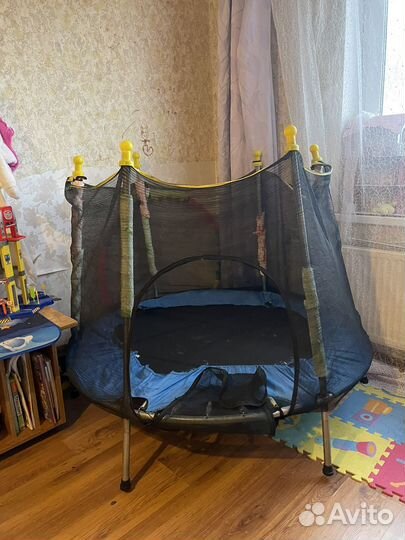 Батут с сеткой