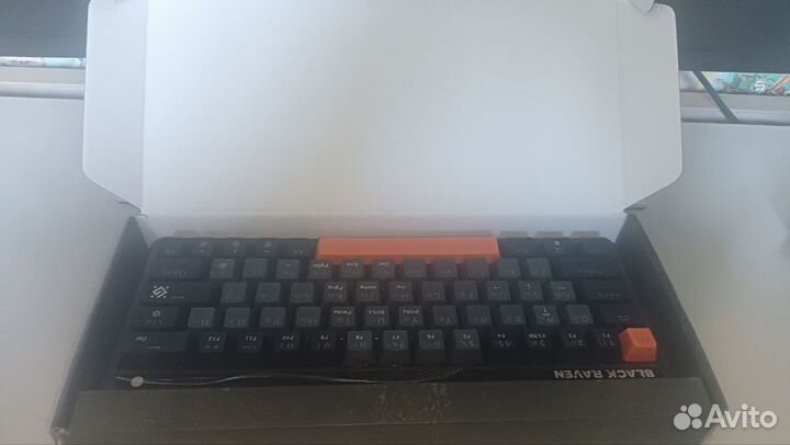 Механическая клавиатура defender black raven