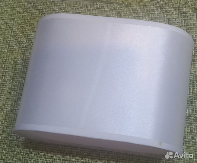 Абажур плафон шёлковый белый новые