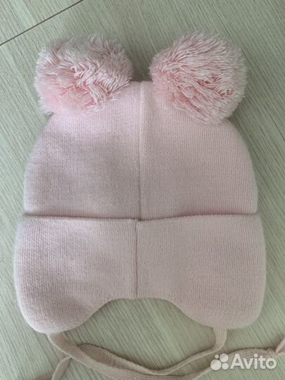 Шапка демисезонная для девочки, р. 44-46